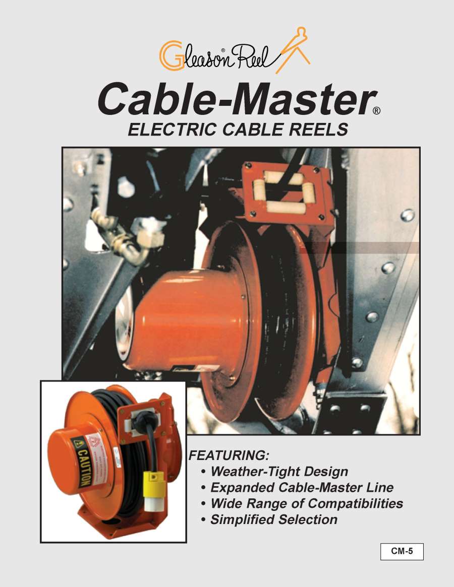  Cable Management: Engineered Products: Cable Reels