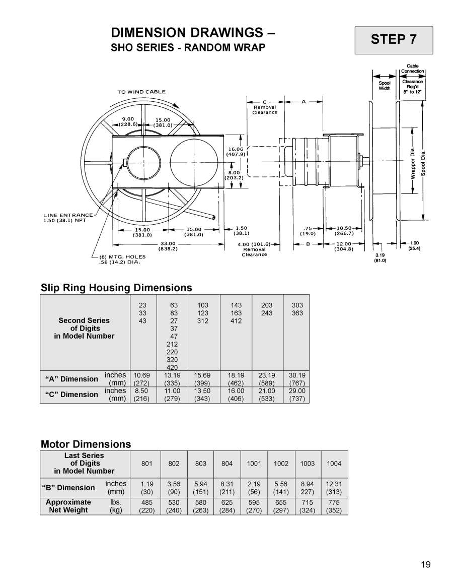  Cable Management: Engineered Products: Cable Reels