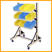 Hubbell Place 'n Pick Shelf Cart